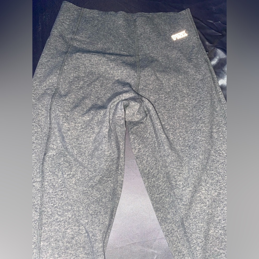 PINK Victoria’s Secret Grey Compression Leggings